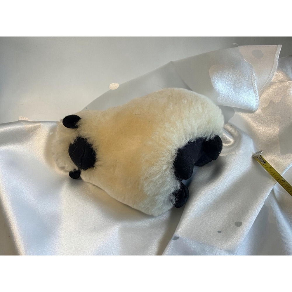 New Wool Pile Stuffed Sheep Plush Toy Collectible Pure Wool Animal Plush Item - Picture 4 of 10